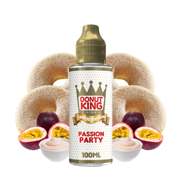 Passion Party 0mg 100ml - Limited Edition by Donut King