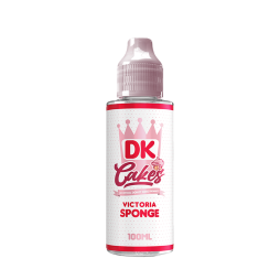 Victoria Sponge 0mg 100ml - DK Cakes by Donut King
