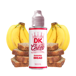 Banana Bread 0mg 100ml - DK Cakes by Donut King