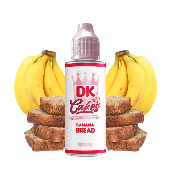 Banana Bread 0mg 100ml - DK Cakes by Donut King