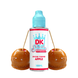 Spiced Toffee Apple 0mg 100ml - DK N' Shake by Donut King