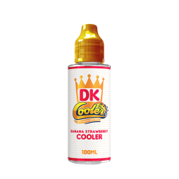 Banana Strawberry 0mg 100ml - DK Cooler by Donut King