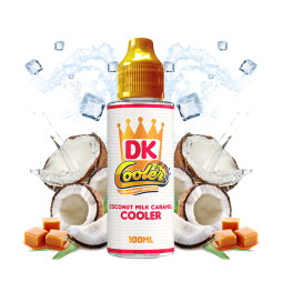 Coconut Milk Caramel 0mg 100ml - DK Cooler by Donut King