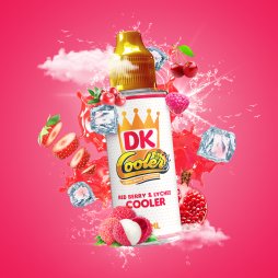 Red Berry and Lychee 0mg 100ml - DK Cooler by Donut King