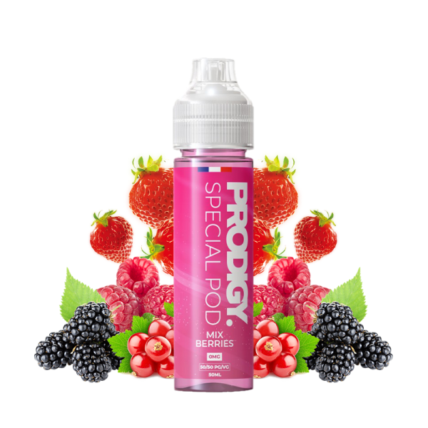 Mix Berries 0mg 50ml - Prodigy by Vape Maker