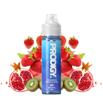 Grenade Fraise Kiwi 0mg 50ml - Prodigy by Vape Maker