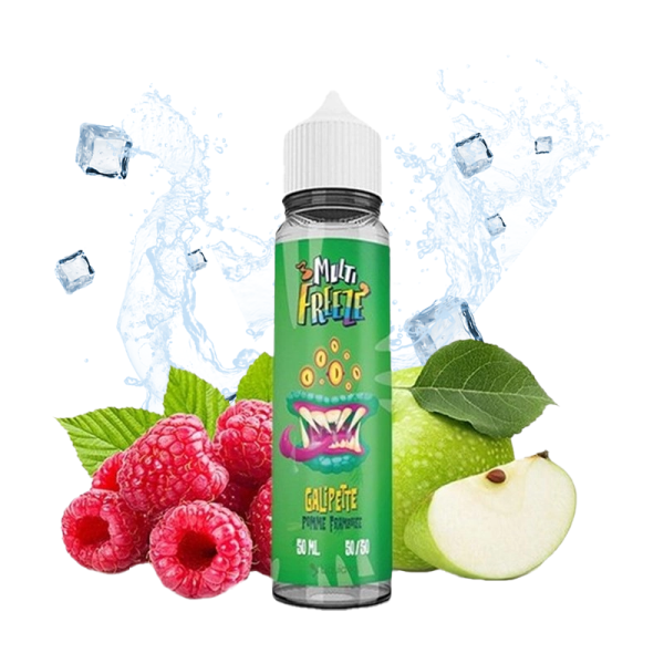 Galipette Pomme Framboise 0mg 50ml - Multifreeze by Liquidéo