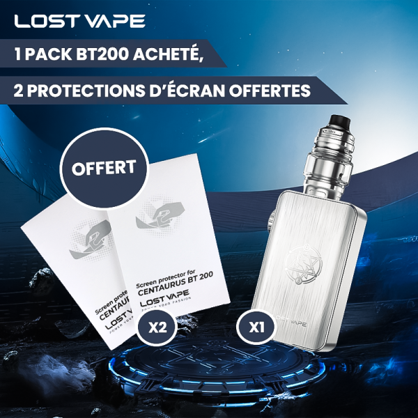 [Offer] Buy 1 BT200 Kit, Get 2 Screen Protectors for free - Lost Vape