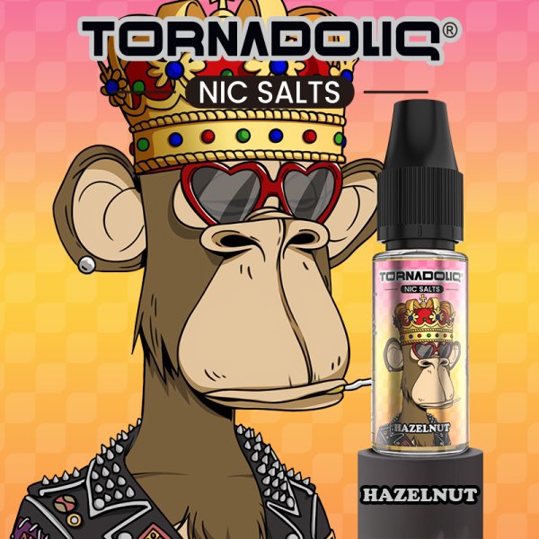 Hazelnut 20mg 10ml New Flavor - Tornadoliq