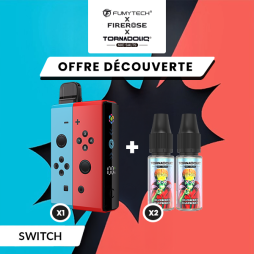 [Offer] Kit n°2 Klip's Switch + 2 Tornadoliq E-liquids - Fumytech & Firerose x Tornadoliq