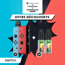 [Offer] Kit n°2 Klip's Switch + 2 Tornadoliq E-liquids - Fumytech & Firerose x Tornadoliq