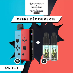 [Offer] Kit n°2 Klip's Switch + 2 Tornadoliq E-liquids - Fumytech & Firerose x Tornadoliq