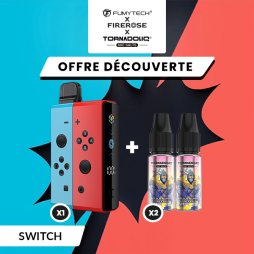 [Offer] Kit n°2 Klip's Switch + 2 Tornadoliq E-liquids - Fumytech & Firerose x Tornadoliq