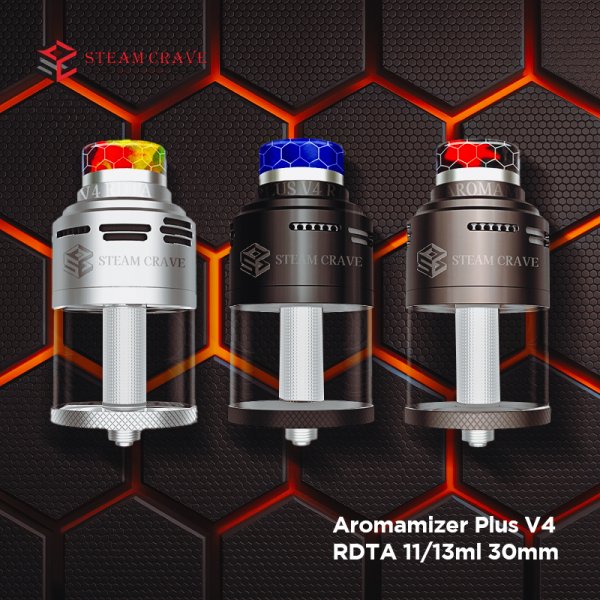 Aromamizer Plus V4 RDTA - Steam Crave