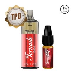 Tornado 10K 800mAh TPD EU 1% 10ml - Gobar
