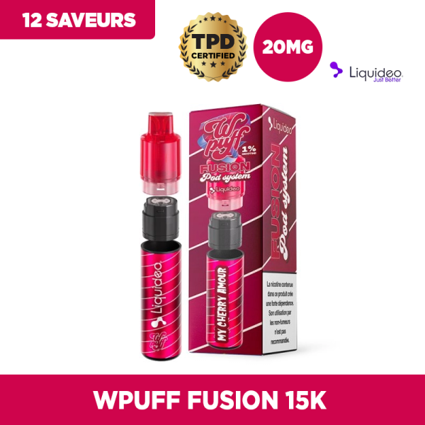 Starter Kit 15000 Puffs - Wpuff Fusion by Liquideo
