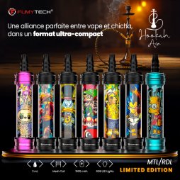 E-Chicha Portable Hookah Air Mini 3ml 1500mAh Limited Edition - Fumytech