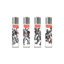 Monster Pattern Lighter (48pcs) - Clipper