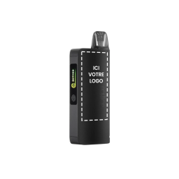 Pack DotPod Go 2ml 3000mAh Black Personnalisé - Dotmod