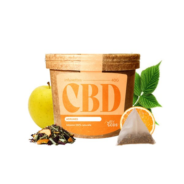 CBD Citrus Tea Bags - BY CDS