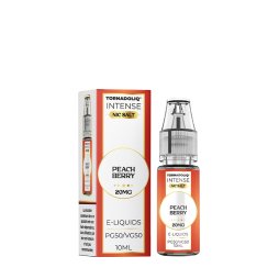 Peach Berry Nic Salts 20mg 10ml - Intense by Tornadoliq