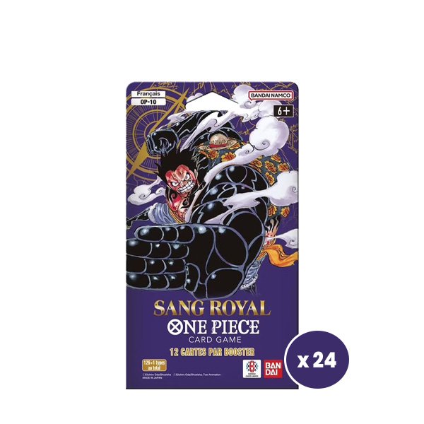 Boîte Display De Boosters OP-10 Sang Royal (24pcs) - One Piece