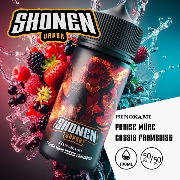 Hinokami 0mg 100ml - Shonen Vapor