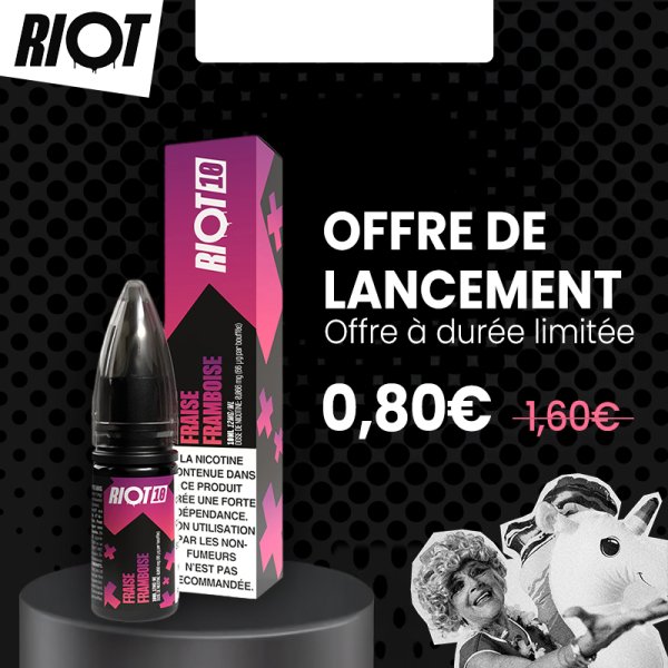 Fraise Framboise 10ml - Riot 10 by Riot