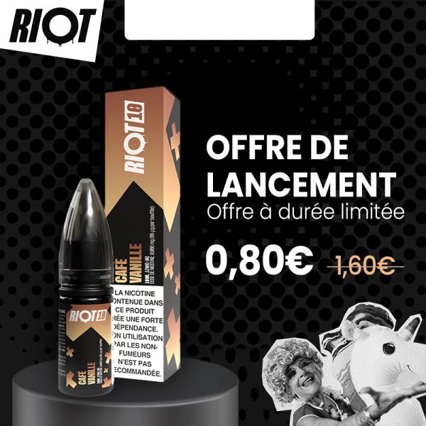 Café Vanille 10ml - Riot 10 by Riot