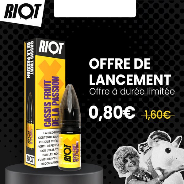 Cassis Fruit de la Passion 10ml - Riot X by Riot