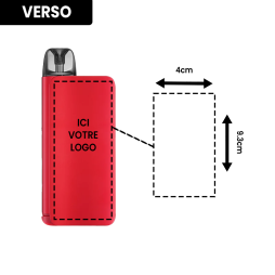 Pack DotPod Go 2ml 3000mAh Red Personnalisé - Dotmod