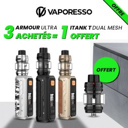 [Offer] 3 Armour Ultra Kits Purchased, Get 1 iTank T Dual Mesh for Free - Vaporesso