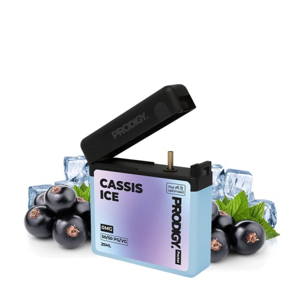 [Destockage] Cassis Ice 0mg 25ml - Prodigy Pocket by Vape Maker