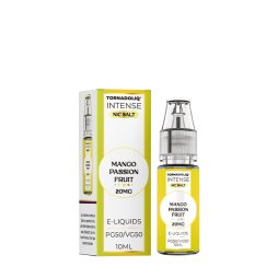 Mango Passion Fruit Nic Salts 10ml - Intense by Tornadoliq