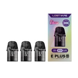 Cartridges E-Plus Pod 0.3/0.6Ω 3ml V2 (3pcs)- Lost Vape