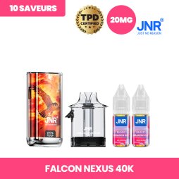 Falcon Nexus 40k + 2 E-liquids 1000mAh 2+10ml / 2% - JNR