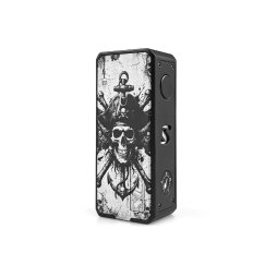 Mod S101 21700/18650 Gravé Black - San Indonesia x Gerobak Vaper