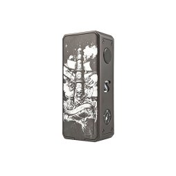 Mod S101 21700/18650 Gravé Black - San Indonesia x Gerobak Vaper