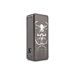 S101 Mod 21700/18650 Engraved Black - San Indonesia x Gerobak Vaper