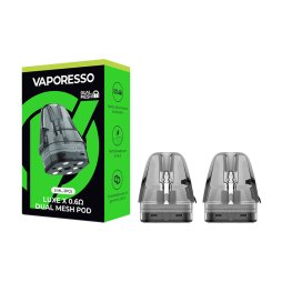Cartouches Luxe X Dual Mesh 0.4/0.6Ω 5ml (2pcs) - Vaporesso