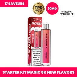 Starter Kit Magic 8k New Flavors 2% - Tick Tock