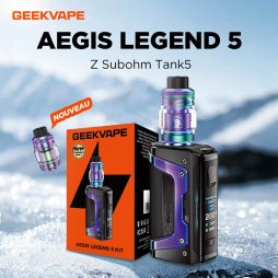 Kit Aegis Legend 5 (Zeus Sub-Ohm 5) 5.5ml 2x18650 - Geekvape