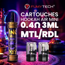 Cartridges Hookah Air Mini 0.4Ω 3ml (2pcs) - Fumytech