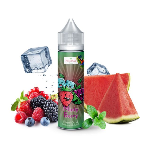 Minty Berry 0mg 50ml - Oasis by Prestige Fruits