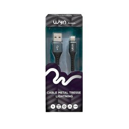 Reinforced Type-A to Lightning Charging Cable 1m (1 pc) - WYN Access