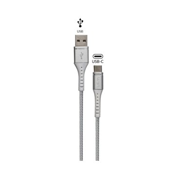 Câble de Charge renforcé TYPE-A vers TYPE-C 1m (1pc) - WYN Access