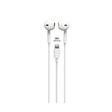 Lightning Wired Earbuds - White - WYN Access