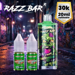 Pack 30K 650mAh 20ml / 2% - RazzBar