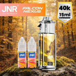 Falcon Nexus 40k + 2 E-liquides 1000mAh 2+10ml / 2% - JNR