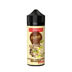 Long Fill (Arôme Concentré) Dubaï Chocovape White 0mg 20/120ml - Cebueno